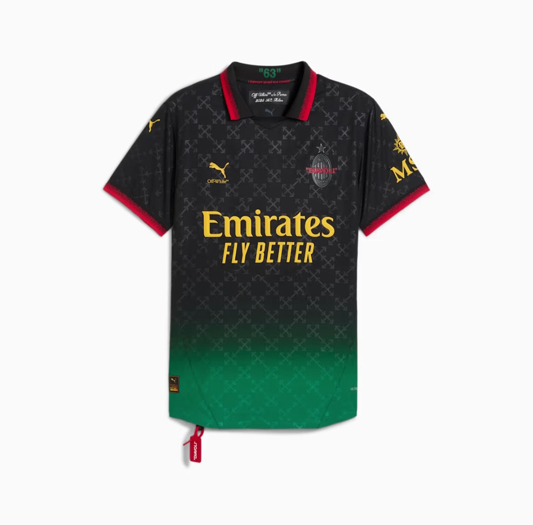 AC MILAN X OFF-WHITE | 25/26 Men's 4th Jersey